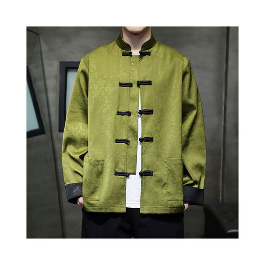 ASAYAHOMME1565 – Heritage Jacquard Frog Jacket 🐉🧧