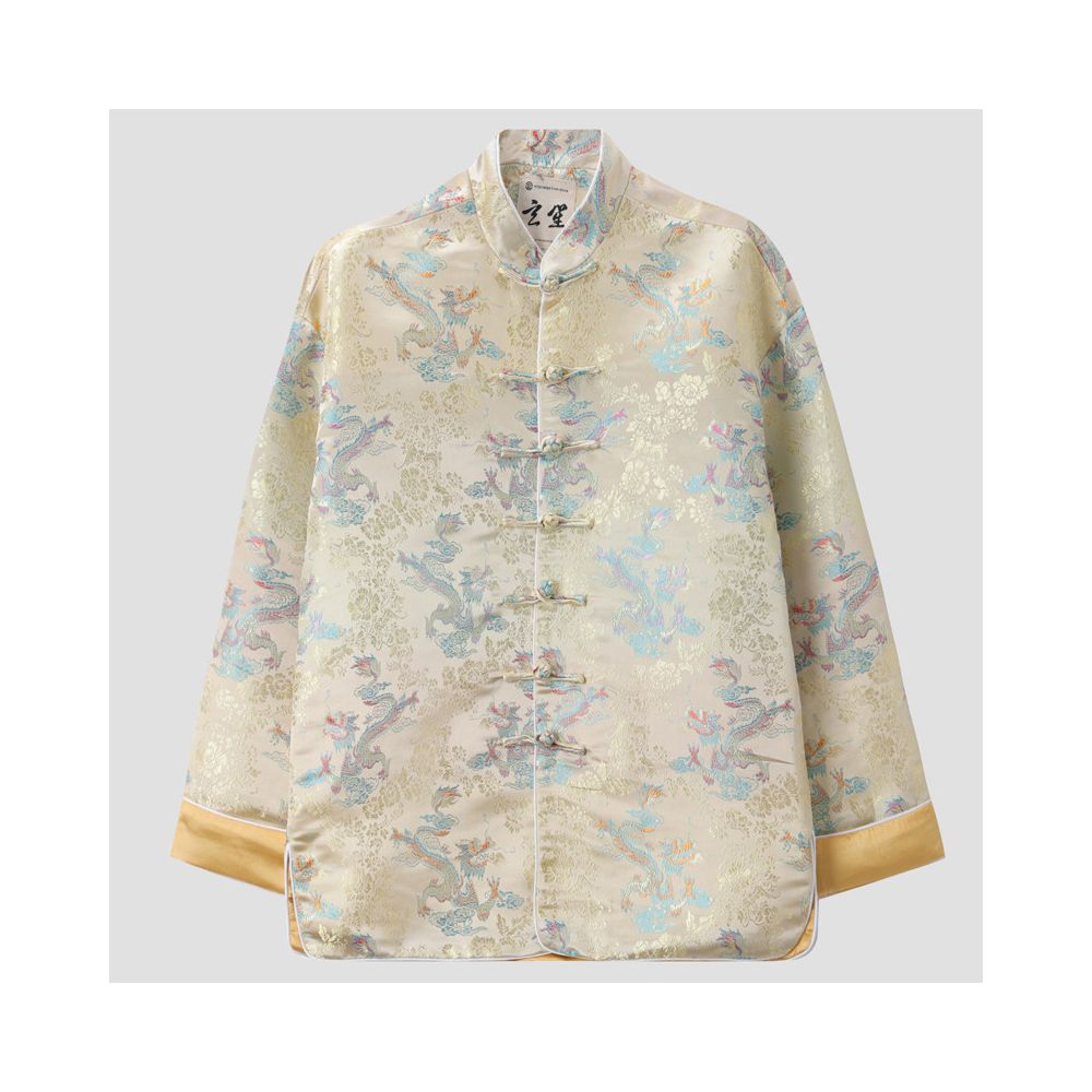 ASAYAHOMME1576 – Imperial Dragon Brocade Jacket 🐉✨