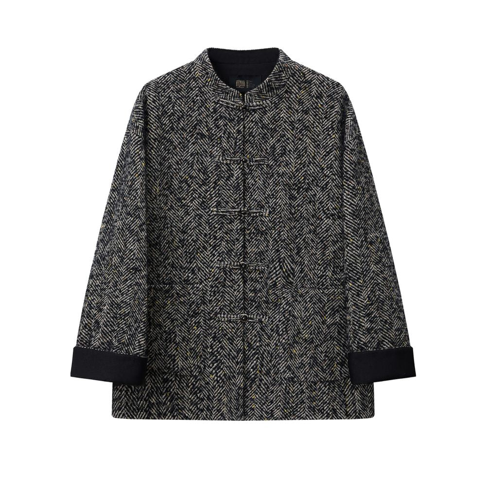 ASAYA5659 – Heritage Tweed Oriental Jacket 🍂🧥