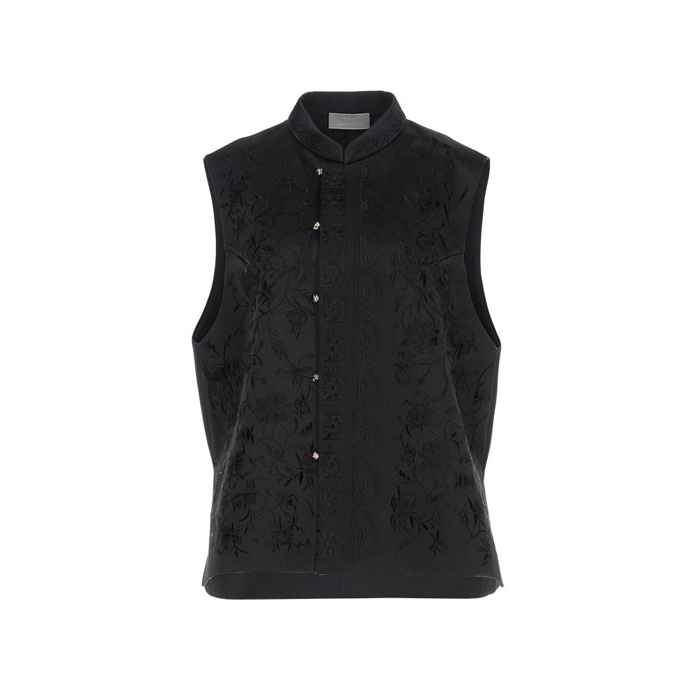 ASAYA5799 – Floral Brocade Vest 🌸✨