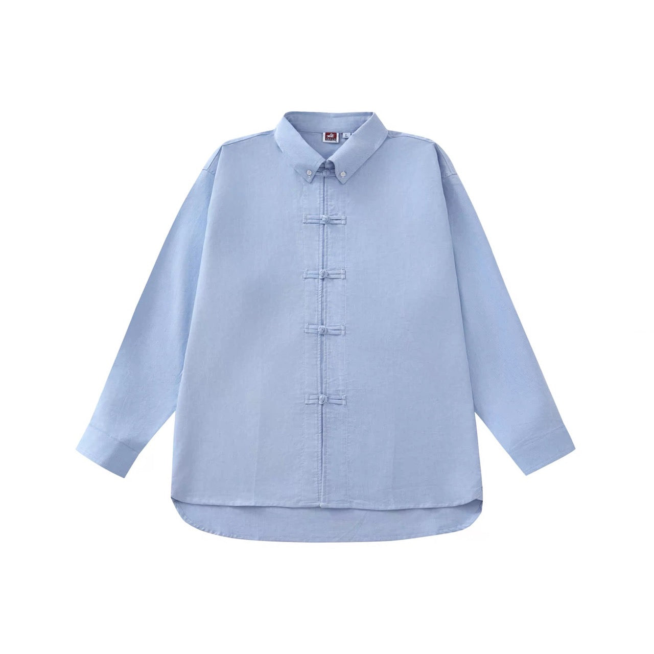 ASAYA4885 – Zen Collar Cotton Shirt 🌿👔